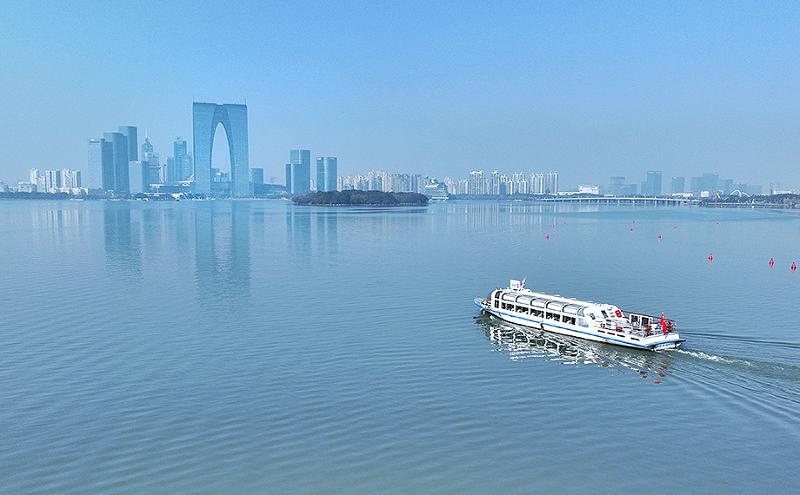 金鸡湖水上公共巴士正式启航